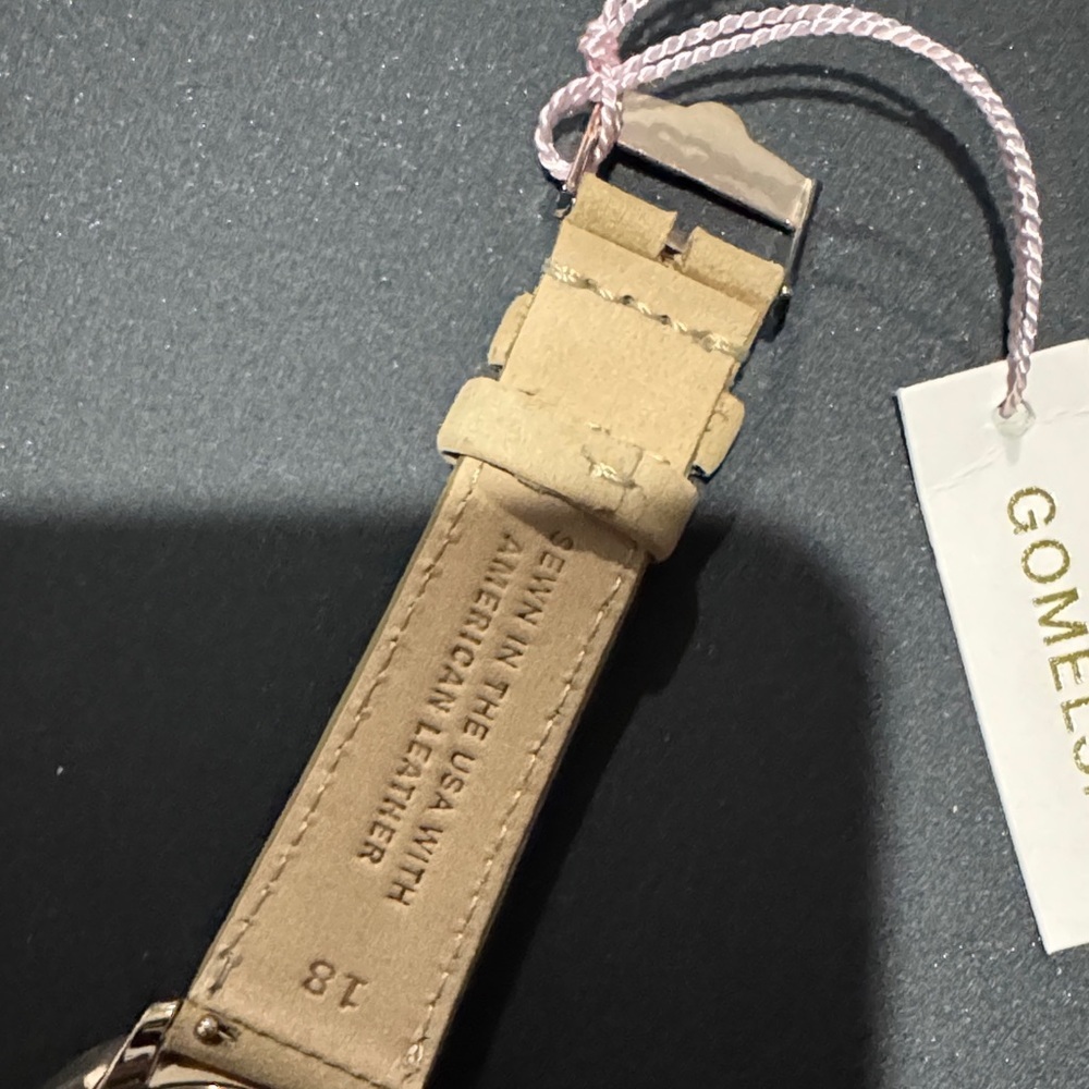 Gomelsky Teal and Tan Leather Watch by Shinola - Picture 9 of 16